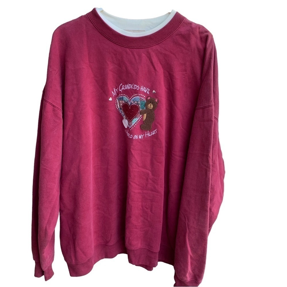 Vintage Crewneck Sweatshirt Grandma MC Sportswear Plus Size XXXL
